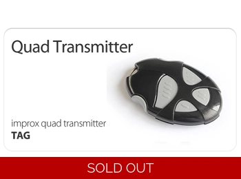 BPT impro RF transmitter key fob xqt/904